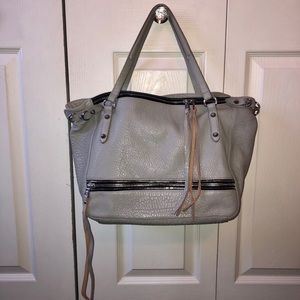 ASH Grey Leather Bag